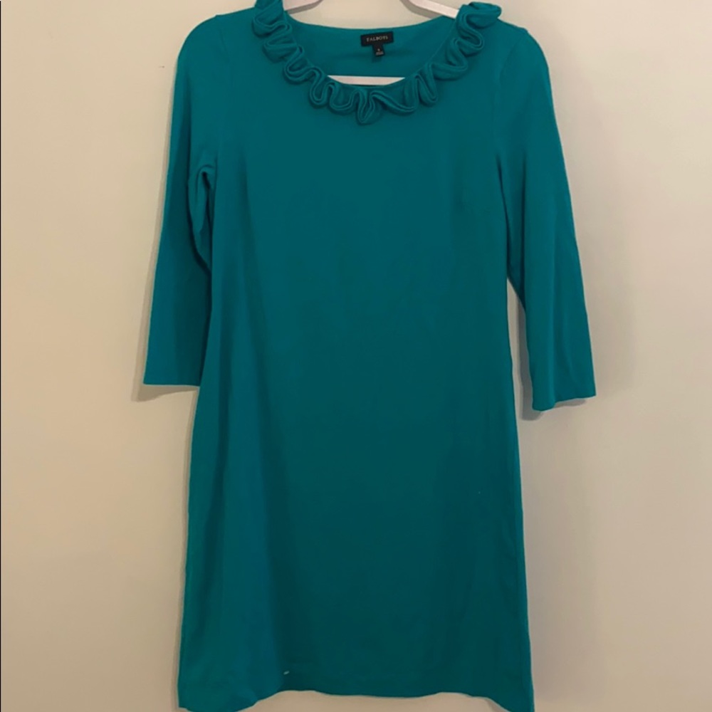 Talbots Green Dress